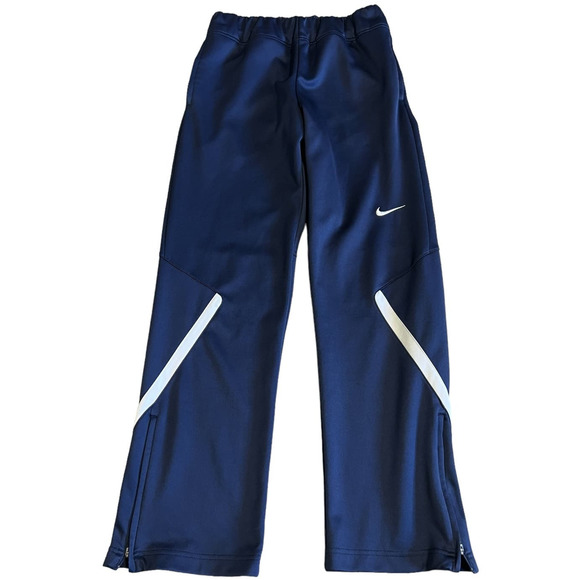 Nike Dri-Fit Blue and White Athletic Pants, Size S - Picture 1 of 6